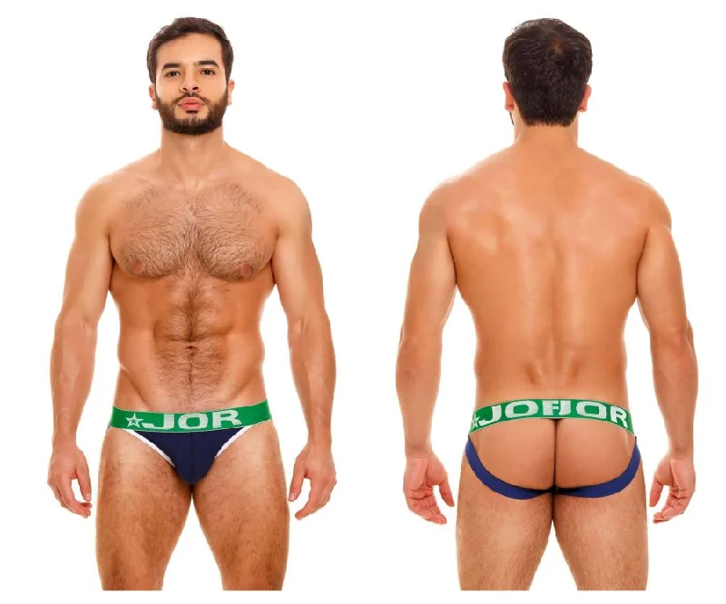 Amazing Deals JOR 1719 Match Jockstrap Color Blue