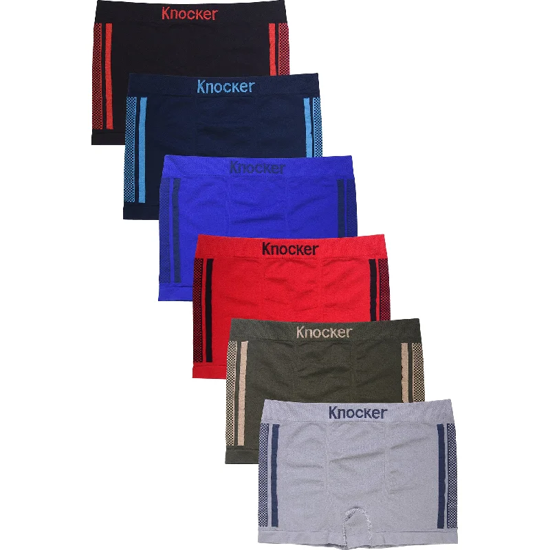 KNOCKER JUNIOR SEAMLESS BOXER BRIEFS (JPS018)