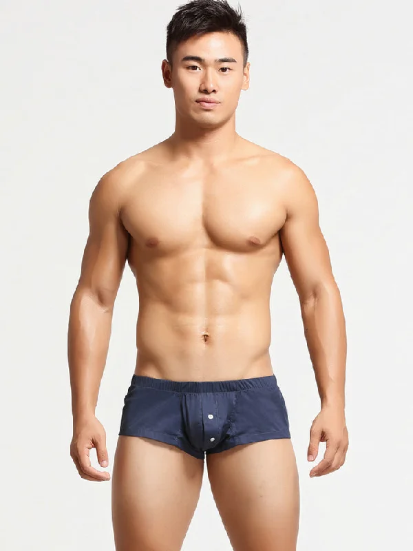 Men’s Breathable Trunks with Button Fly