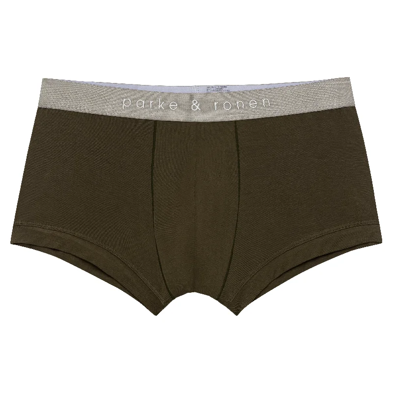 Military Green Low Rise Trunk