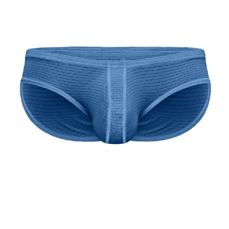 Nylon 0in Low-Rise Bikini Briefs No Fly 1pk Blue