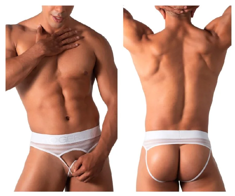 Super Sale Roger Smuth RS082 Jockstrap Color White