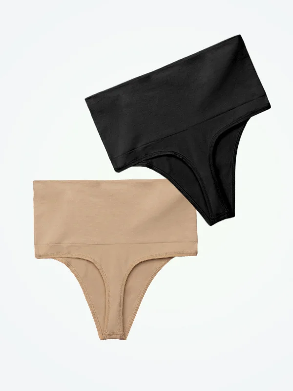 Big Discounts Shapermint Essentials 2-Pack High-Waisted Shaper Thong
