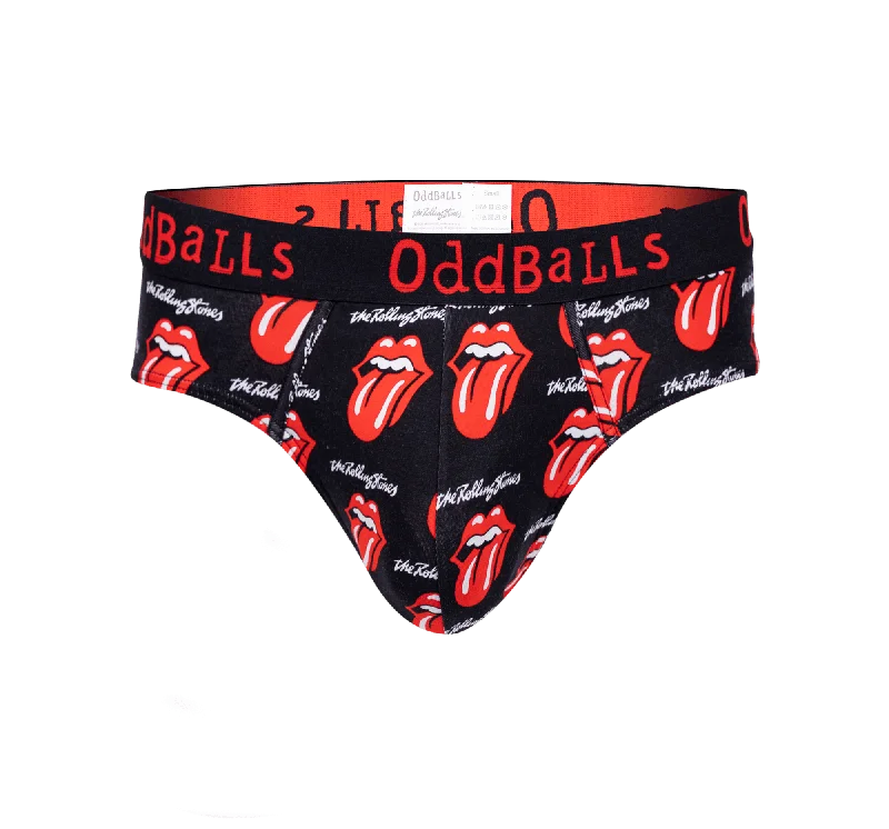 The Rolling Stones - Black - Mens Briefs