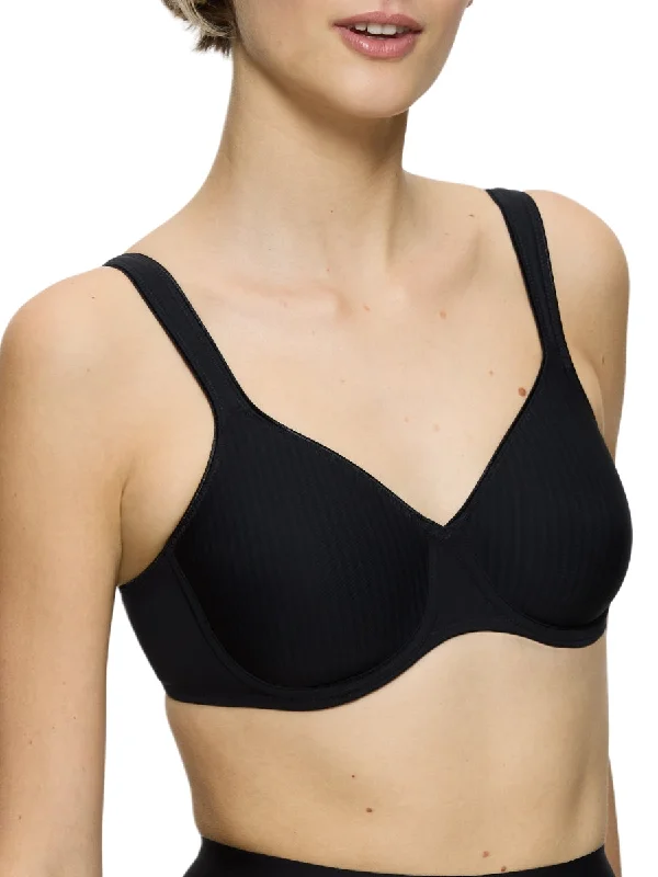 Take Advantage Modern Soft+Cotton Moulded Bra - Black