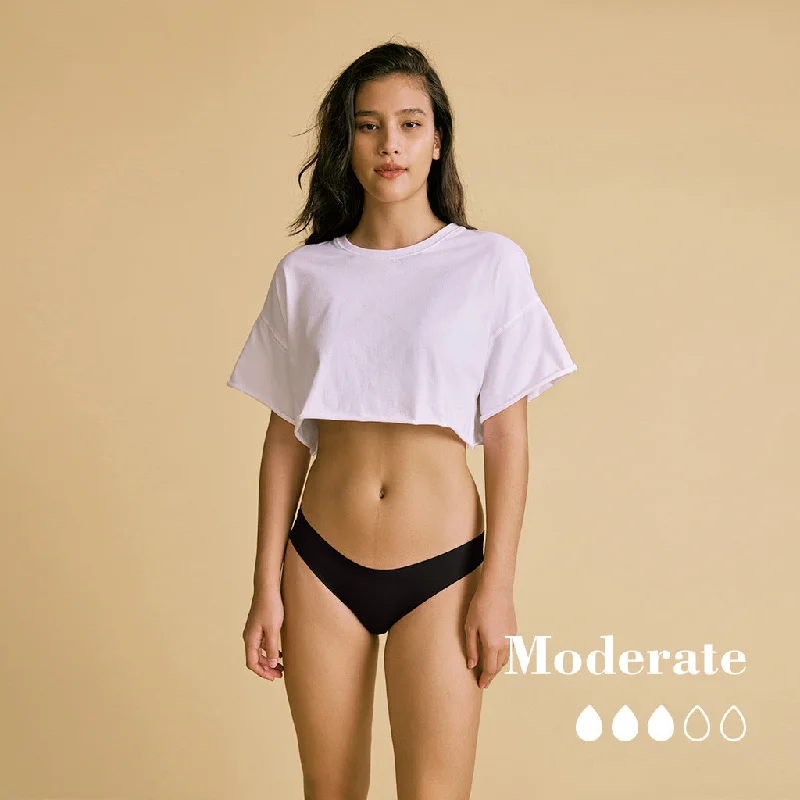 Crazy Savings Seamless Period Panties - Low Rise Bikini - Moderate Flow