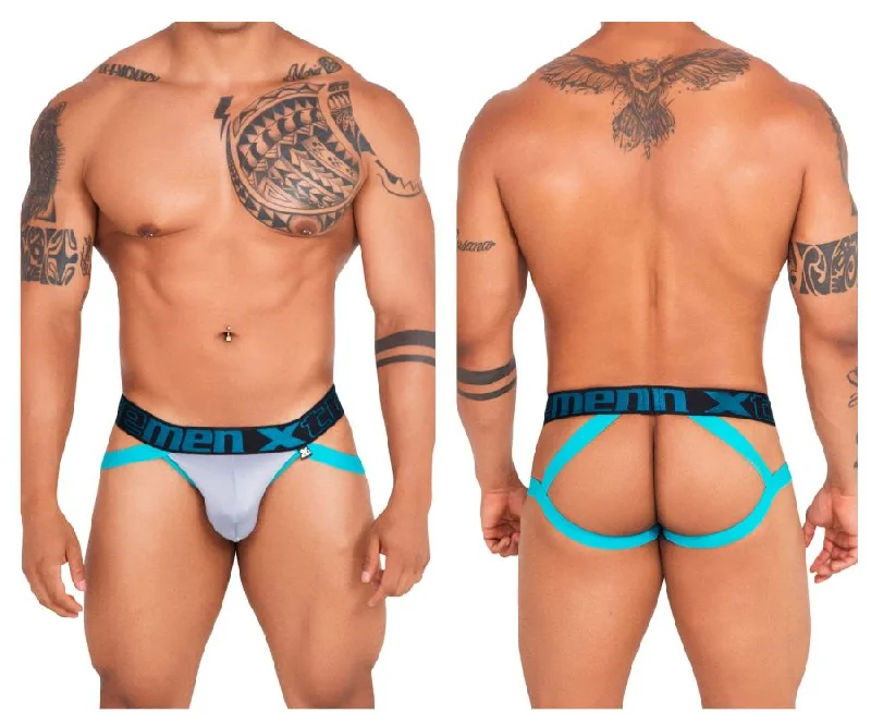 Overstock Xtremen 91139 Athletic Jockstrap Color Light Gray