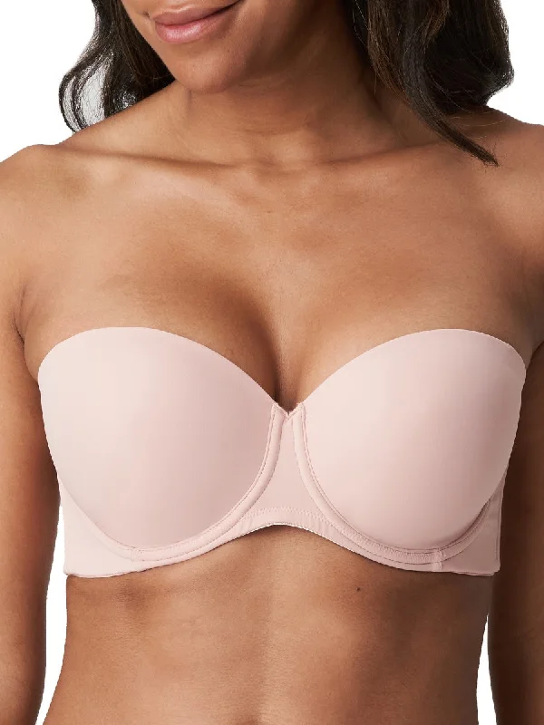 Figuras Padded Strapless Bra - Powder Rose