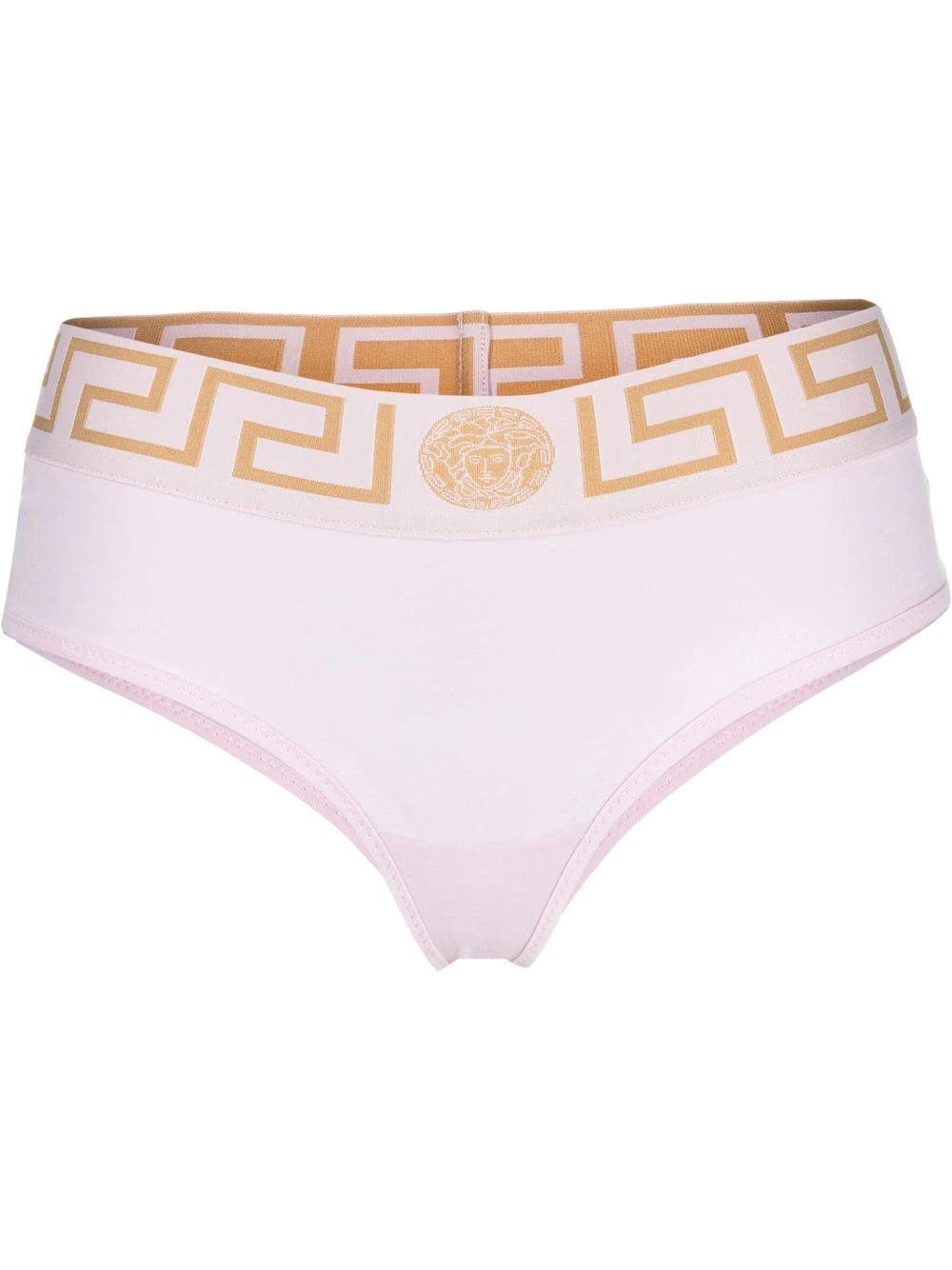 Versace Pink Greek Key Cheekini