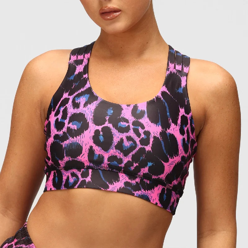 Unbeatable Deal Violet Lynx Cross Back Bra